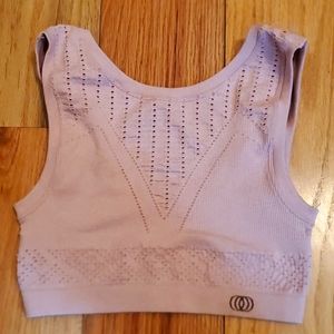 Balance collection seamless sport longline bra new